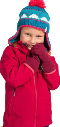 Vaude Kids Rondane Jacket IV lasten softshell-takki, Crocus/Dark Sea| Lasten Takit