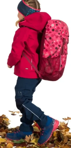 Vaude Kids Rondane Jacket IV lasten softshell-takki, Crocus/Dark Sea| Lasten Takit