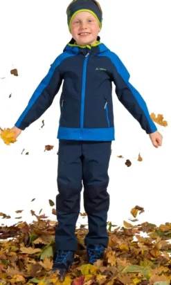 Vaude Kids Rondane Jacket IV lasten softshell-takki, sininen| Lasten Takit