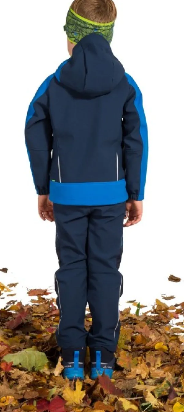 Vaude Kids Rondane Jacket IV lasten softshell-takki, sininen| Lasten Takit