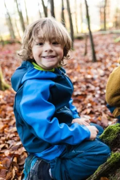 Vaude Kids Rondane Jacket IV lasten softshell-takki, sininen| Lasten Takit