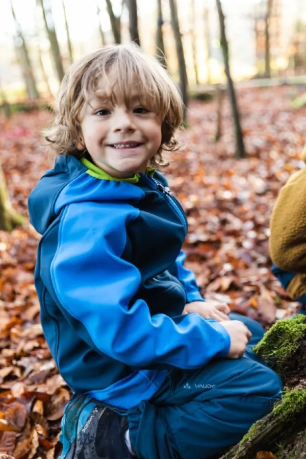 Vaude Kids Rondane Jacket IV lasten softshell-takki, sininen| Lasten Takit