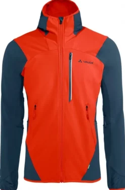 Vaude Softshelltakit Ja Tuulenpitävät Takit^Larice Jacket IV takki, Glowing Red