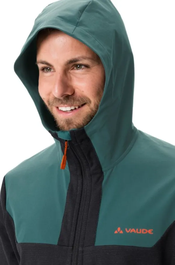 Vaude Hupparit, Fleecet Ja Välipaidat^Monviso Wosodfiber fleecetakki, musta/vihreä