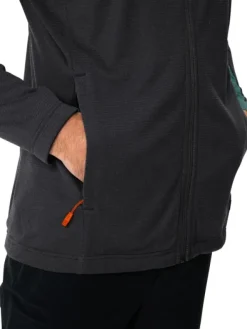 Vaude Hupparit, Fleecet Ja Välipaidat^Monviso Wosodfiber fleecetakki, musta/vihreä