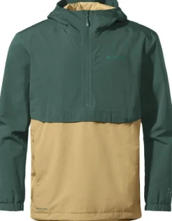 Vaude Sadevaatteet^Neyland Half Zip Jacket anorakki, vihreä/ruskea