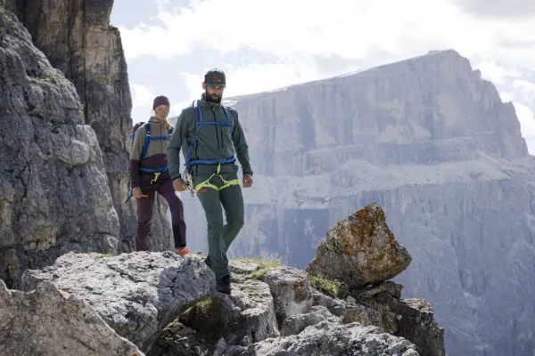 Vaude Retkeilyhousut^Tekoa Biobased Pants miesten vaellushousut, vihreä