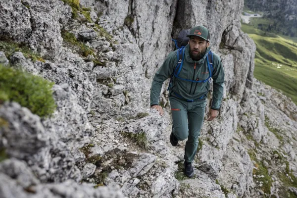 Vaude Retkeilyhousut^Tekoa Biobased Pants miesten vaellushousut, vihreä