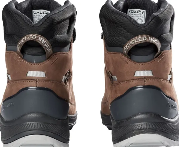 Vaude Ulkoilukengät^Trk Skarvan Tech Mid naisten vaelluskengät, suklaanruskea