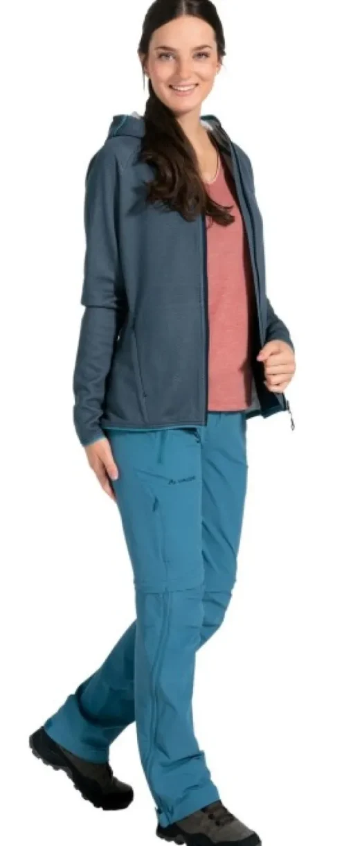 Vaude Hupparit, Fleecet Ja Välipaidat^Women's Elope Fleece Jacket Steelblue