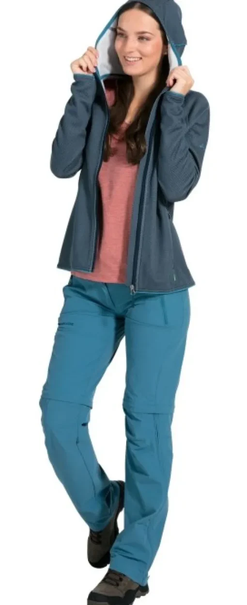 Vaude Hupparit, Fleecet Ja Välipaidat^Women's Elope Fleece Jacket Steelblue