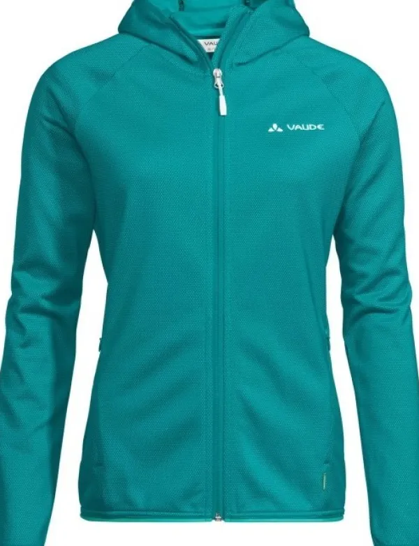 Vaude Women's Elope Fleece Jacket Riviera| Hupparit, Fleecet Ja Välipaidat