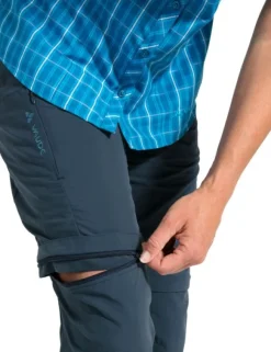 Vaude Women's Farley ZO Pants V Steelblue| Retkeilyhousut