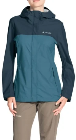 Vaude Women's Lierne Jacket II naisten sadetakki, sininen| Kuori- Ja Sadetakit