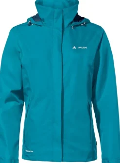 Vaude W's Escape Light Jacket Arctic Blue -naisten kevyt sadetakki| Sadevaatteet