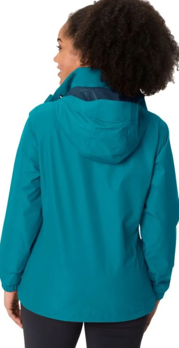 Vaude W's Escape Light Jacket Arctic Blue -naisten kevyt sadetakki| Sadevaatteet