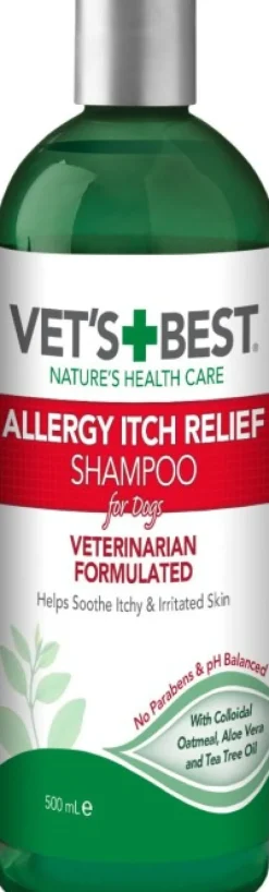 Vetu0027s Best Turkinhoito^Vet's Best Allergy Itch Relief Shampoo 500 ml