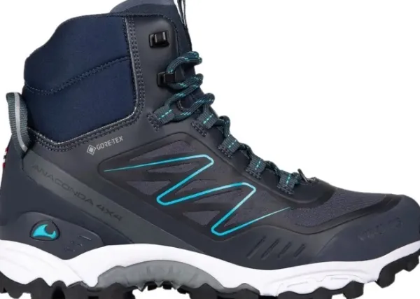 Viking Ulkoilukengät^Anaconda 4x4 Mid GTX vaelluskengät, Unisex, tummansininen
