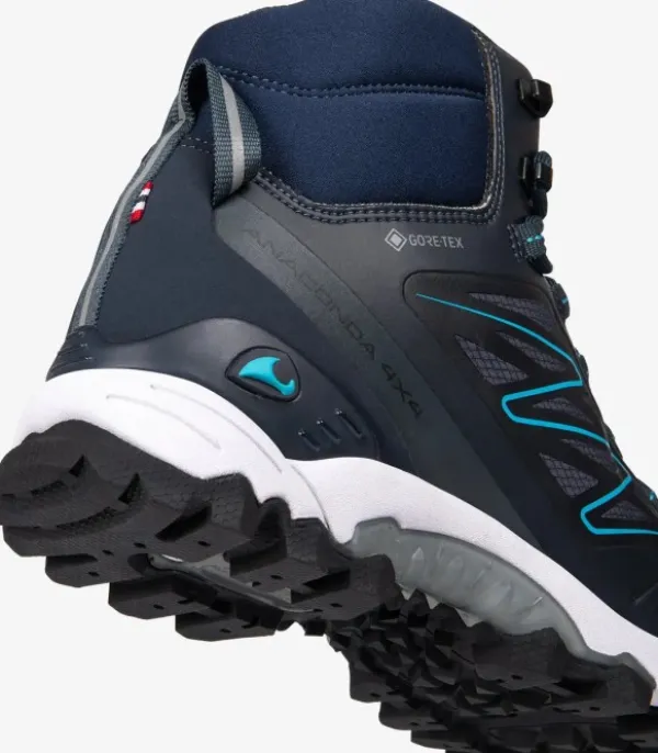 Viking Ulkoilukengät^Anaconda 4x4 Mid GTX vaelluskengät, Unisex, tummansininen
