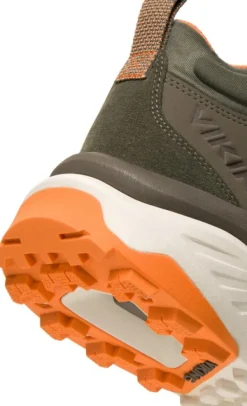 Viking Vaellus- Ja Trekkingkengät^Cerra Hike Mid GTX trekkingkenkä, vihreä/oranssi