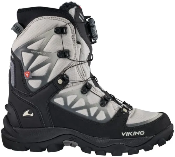 Viking Constrictor III Boa -talvikengät, harmaa/musta| Metsästyskengät