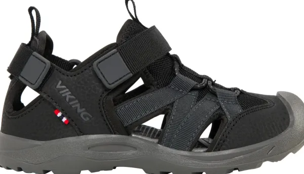 Viking Kids Adventure lasten urheilusandaalit, musta/harmaa| Lasten Kengät