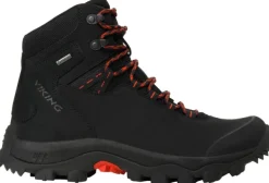 Viking Vaellus- Ja Trekkingkengät^Men Villrein Mid GTX M Black/Red