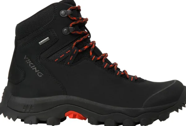 Viking Vaellus- Ja Trekkingkengät^Men Villrein Mid GTX M Black/Red