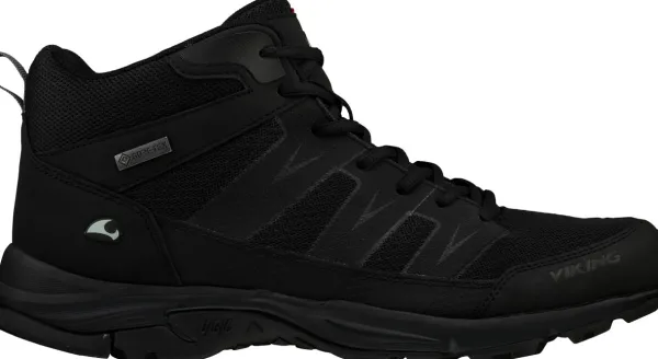 Viking Sporty Mid GTX naisten vaelluskengät, musta/harmaa| Vaellus- Ja Trekkingkengät