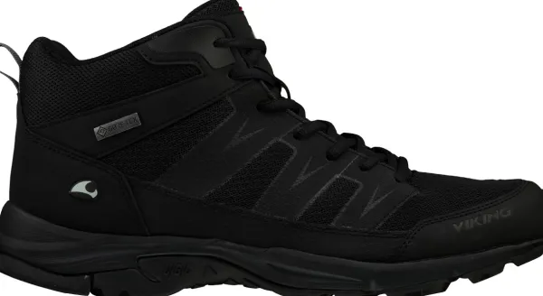 Viking Vaellus- Ja Trekkingkengät^Sporty Mid GTX vaelluskengät, musta/harmaa