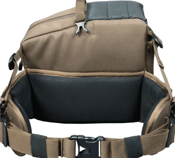 Vorn Equipment Metsästysreput^Vorn SR10 lonkkareppu ammuntatasolla, Ash Green