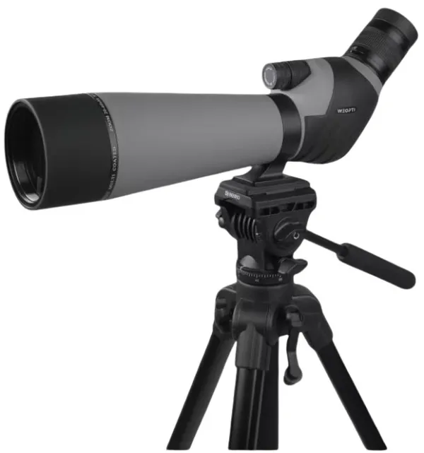 Weopti Kaukoputket^Active 20-60x80 + Benro T980 kaukoputki