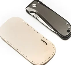 WESN Allman Leather Sheat tuppi, Natural| Kotelot Ja Tarvikkeet