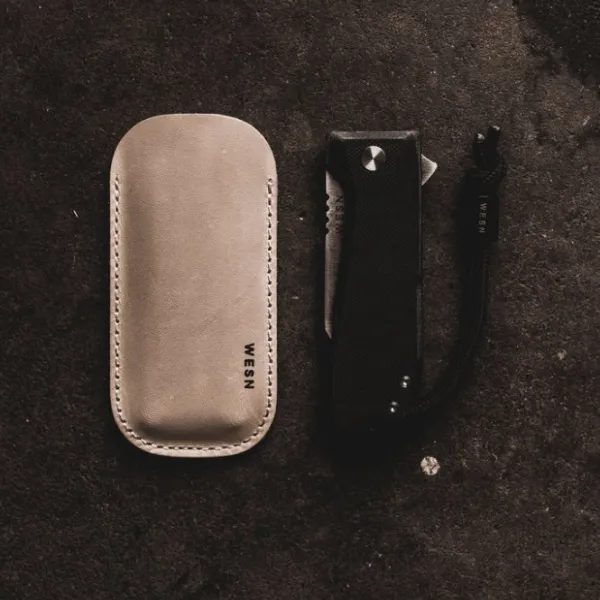 WESN Allman Leather Sheat tuppi, Natural| Kotelot Ja Tarvikkeet