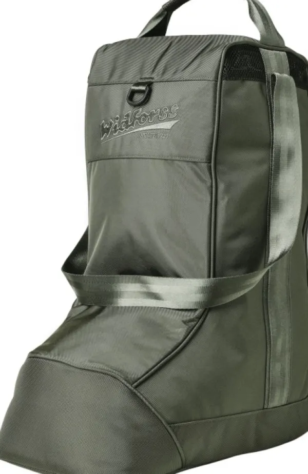 Widforss Kengänhoito^Ventilated Boot Bag -kenkälaukku, vihreä