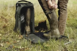 Widforss Kengänhoito^Ventilated Boot Bag -kenkälaukku, vihreä