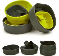 Wildo Astiat Ja Ruokailuvälineet^Fold-a-Cup taittokuksa, 6 dl vihreä