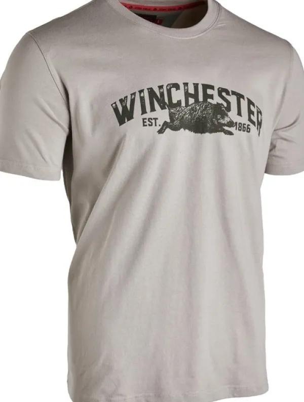 Winchester Vermont T-Shirt t-paita, harmaa| Metsästysliivit/Fleeceliivit