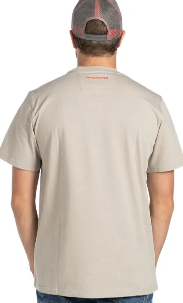 Winchester Vermont T-Shirt t-paita, harmaa| Metsästysliivit/Fleeceliivit