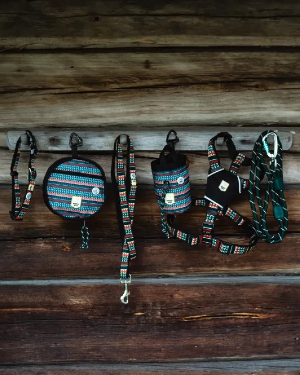 Woolly Wolf Collar koiran kaulapanta, 40 - 65 cm, Woodland| Kaulapannat