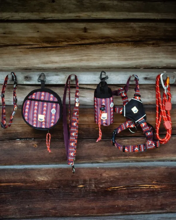 Woolly Wolf Kaulapannat^Collar koiran kaulapanta, 25 - 35 cm, Polar Night