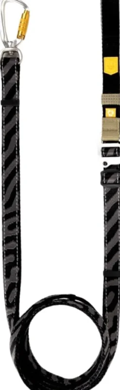 Woolly Wolf Taluttimet^Roam Adjustable Leash monitoimihihna, musta