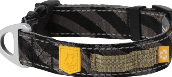 Woolly Wolf Kaulapannat^Roam Collar koirien kaulapanta, XS, Black Ripple