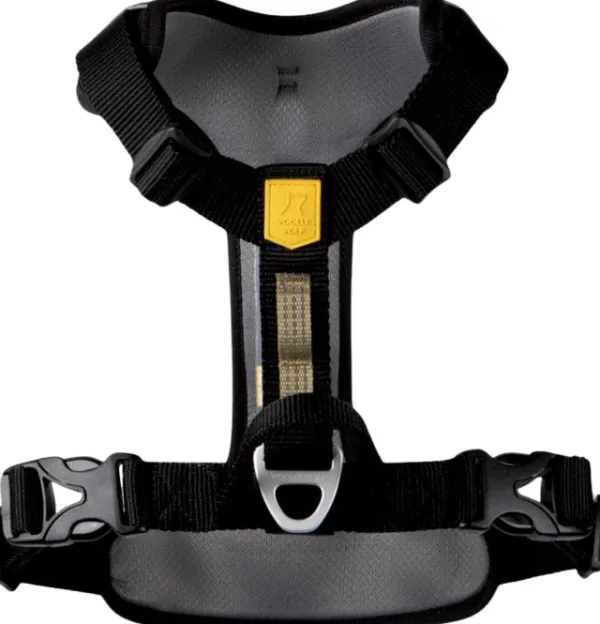 Woolly Wolf Roam Harness koirien valjaat, M, musta| Valjaat