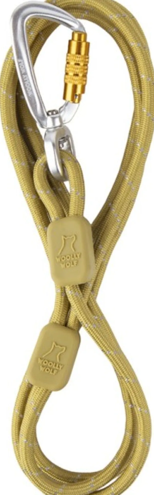 Woolly Wolf Taluttimet^Rope Leash Thin köysihihna, 8 mm, Pistachio