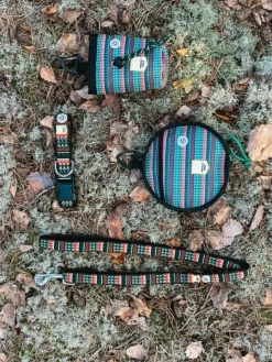 Woolly Wolf Snack Bag koiran makupalapussi, Woodland| Makupalat