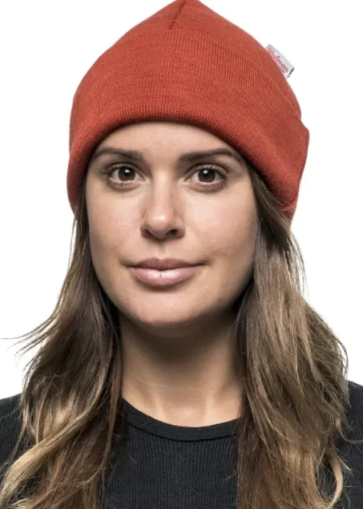 Woolpower Metsästysasusteet/Metsästyspipot^Beanie -pipo, Classic Autumn Red