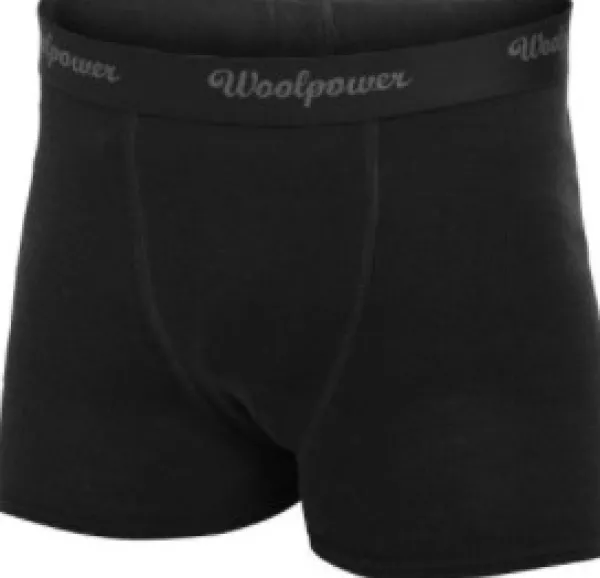 Woolpower Alusvaatteet^Boxer Lite bokserit, musta