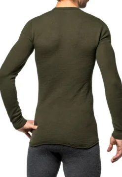 Woolpower Crewneck 200 Unisex Pine Green| Kerrastopaidat