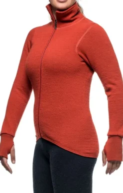 Woolpower Metsästysliivit/Fleeceliivit^Full Zip Jacket 400 -takki, unisex, Autumn Red
